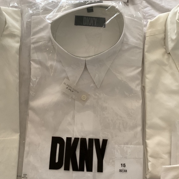 White shirts size 15 never worn with tags - Picture 5 of 7